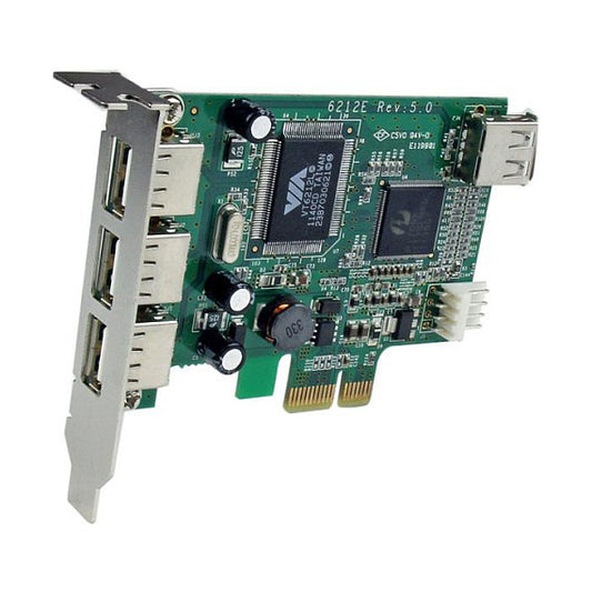STARTECH.COM 4 Port USB 2.0 PCI Express Low Profile Schnittstellenkarte