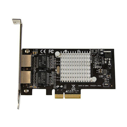STARTECH.COM 2 Port PCI Express / PCIe Gigabit Ethernet Netzwerkkarte 2x RJ45 - PCI-e Intel i350 NIC Server Adapter