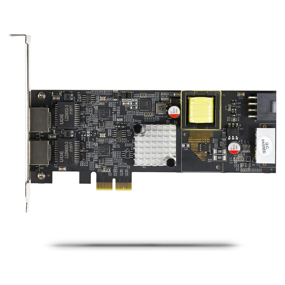 STARTECH.COM 2-Port 2.5Gbps NBASE-T PoE Netzwerkkarte Dual Intel I225-V 802.3af/at PoE+ Multi-Gigabit NIC Windows/Linux