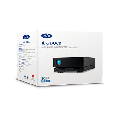 24TB LaCie 1big Dock Thunderbolt 3 Schwarz