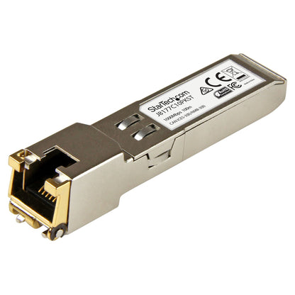 STARTECH.COM Gigabit RJ45 Kupfer SFP Transceiver Modul - HP J8177C kompatibel 1000Base-T - Mini GBIC - 10er pack