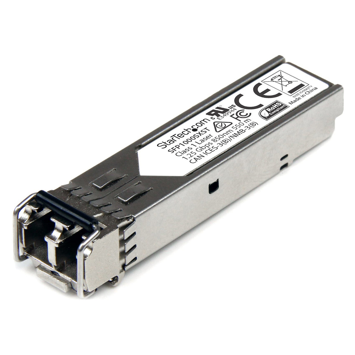 STARTECH.COM MSA Uncoded SFP Module 1000BASE-SX 1GbE Multi Mode Fiber Optic Transceiver 1GE Gigabit Ethernet SFP LC 550m