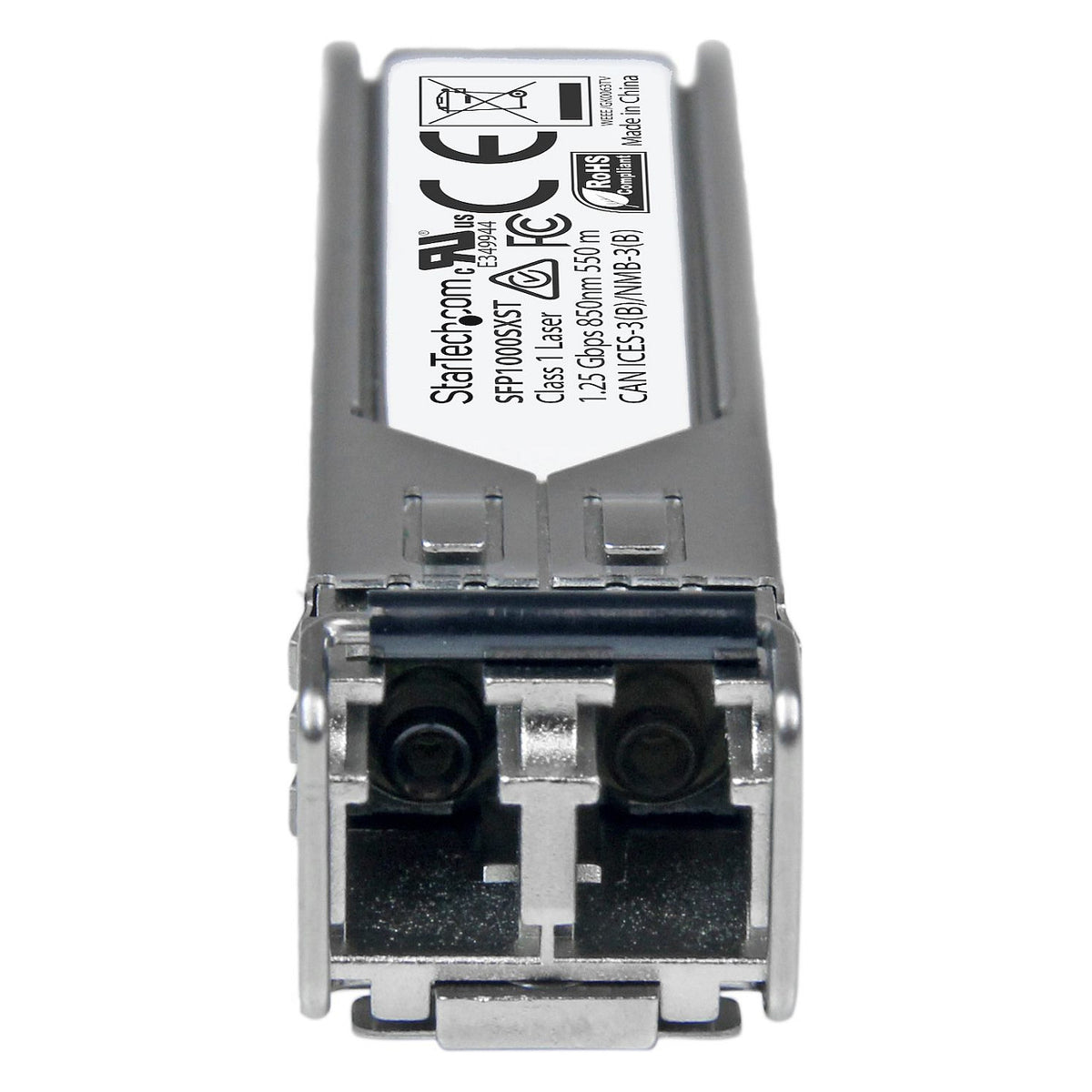 STARTECH.COM MSA Uncoded SFP Module 1000BASE-SX 1GbE Multi Mode Fiber Optic Transceiver 1GE Gigabit Ethernet SFP LC 550m