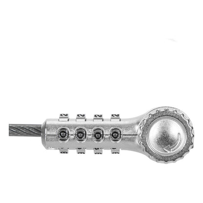 Targus DEFCON - Sicherheitskabelschloss - Silber - 2 m