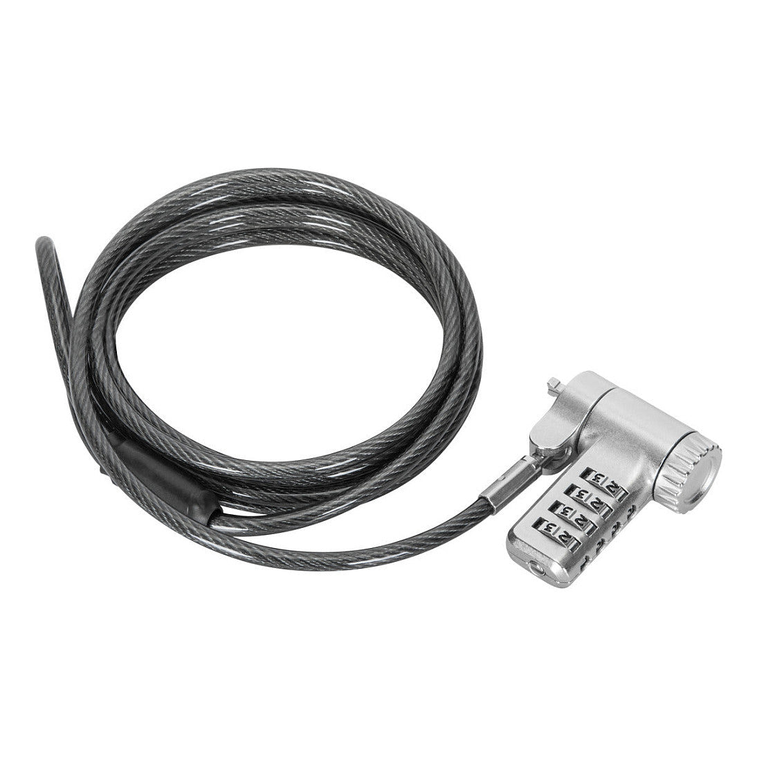Targus DEFCON - Sicherheitskabelschloss - Silber - 2 m