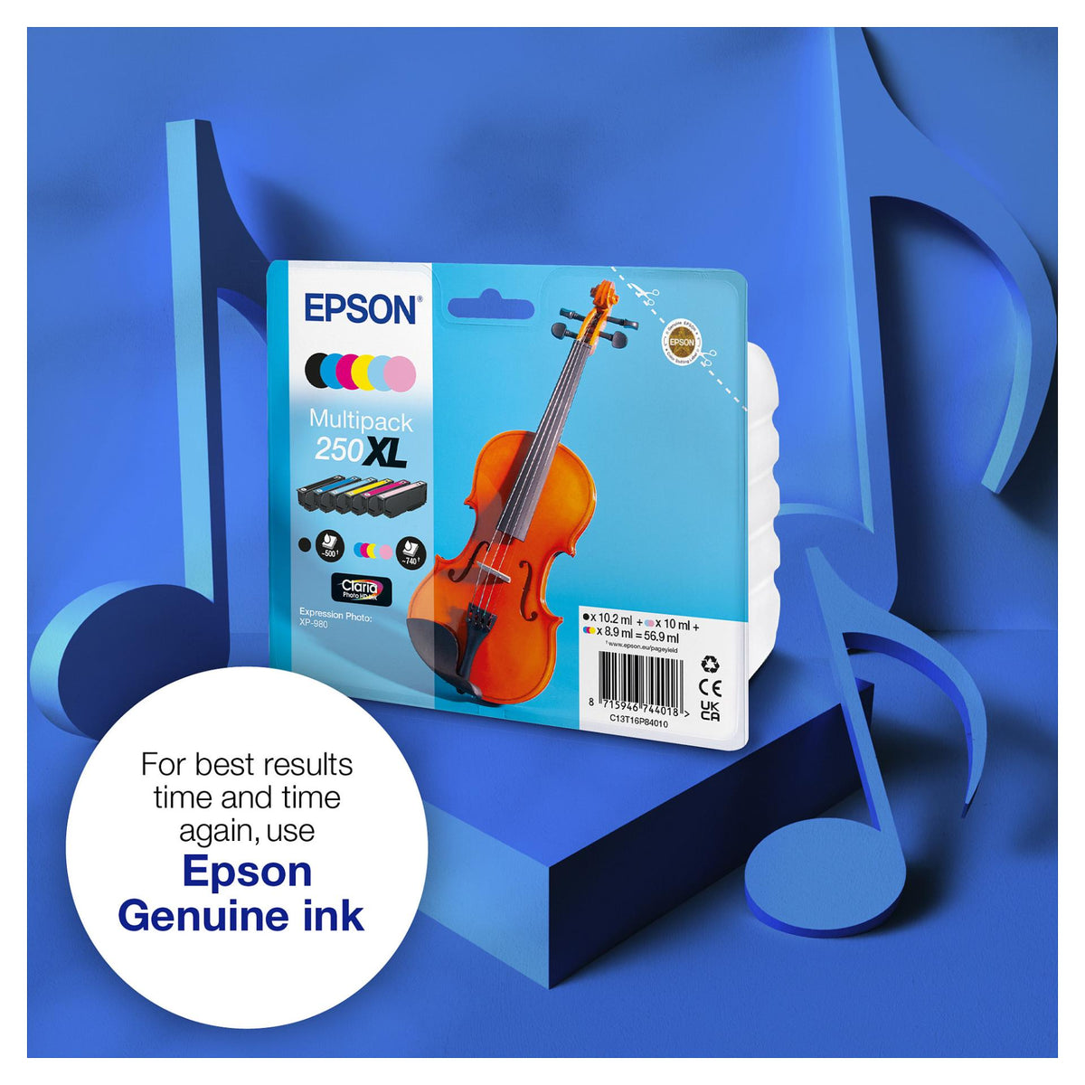 Epson Original T16P8 XL Druckerpatrone - Multipack 6 Farben C13T16P84510