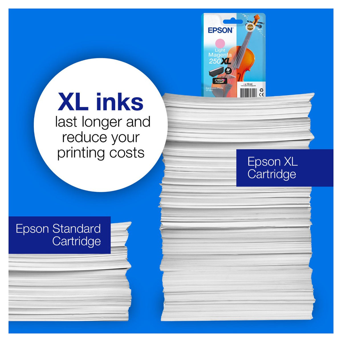 EPSON Tinte light magenta 5.3ml XP 980, ''250''