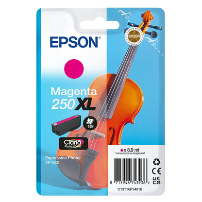 EPSON Tinte magenta 8.9ml XP 980, ''250XL''