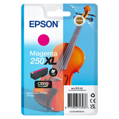 EPSON Tinte magenta 8.9ml XP 980, ''250XL''