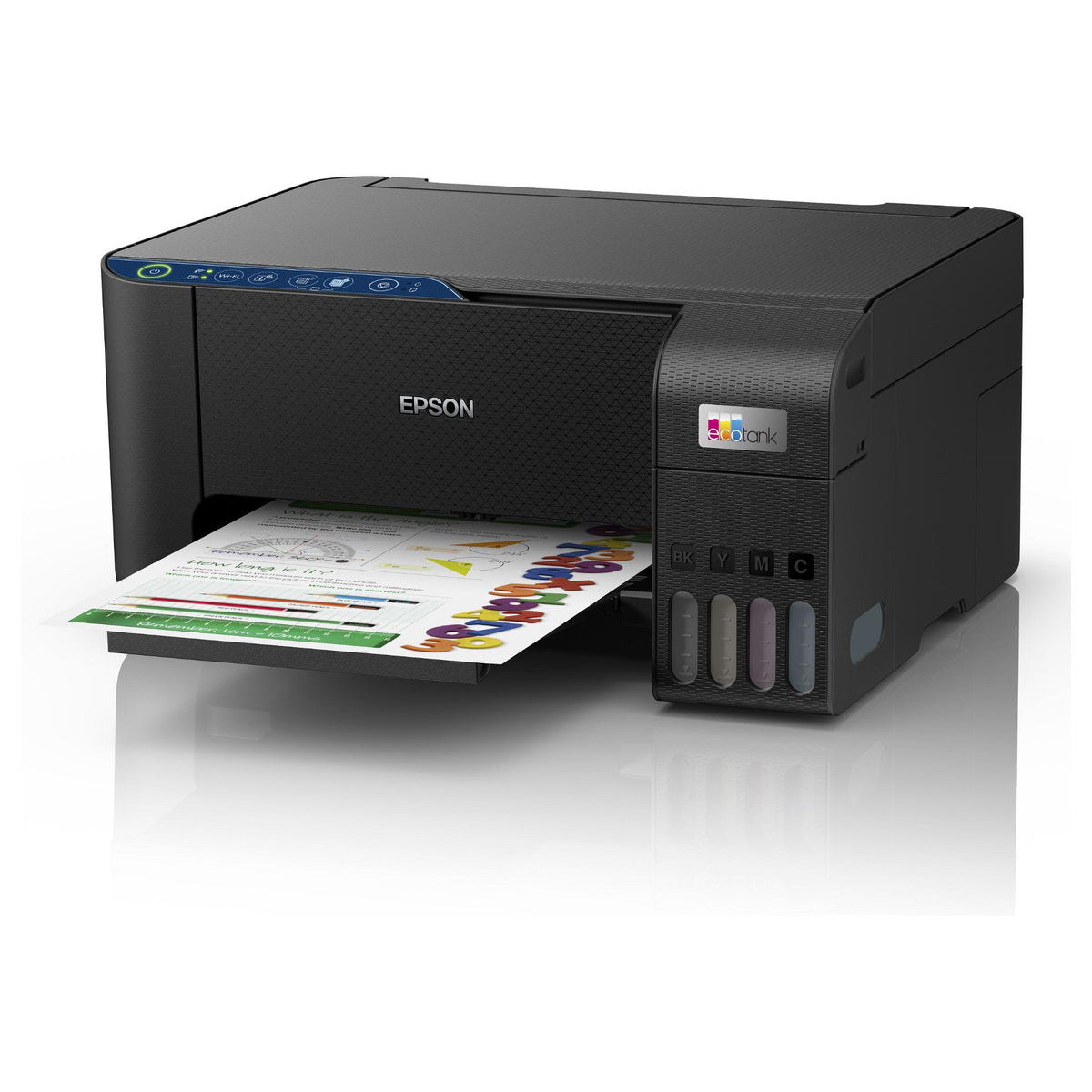 EPSON EcoTank ET-2861 MFP colour inkjet ITS A4 10ppm Print 100sheets Wi-Fi USB Black