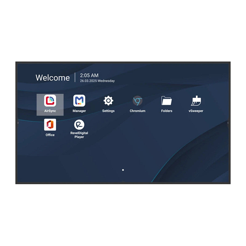 Viewsonic 218,4cm CDE8631-1C 16:9 HDMI/LAN/USB-C 500nits