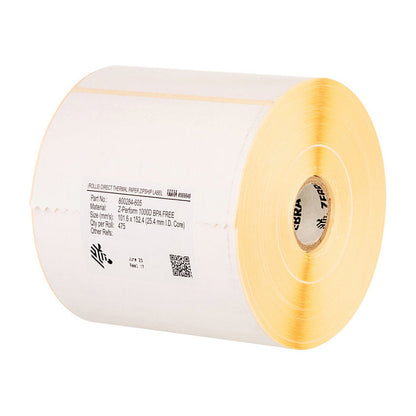 Zebra Label Paper 102x152mm Thermal Transfer Z-Perform 1000T