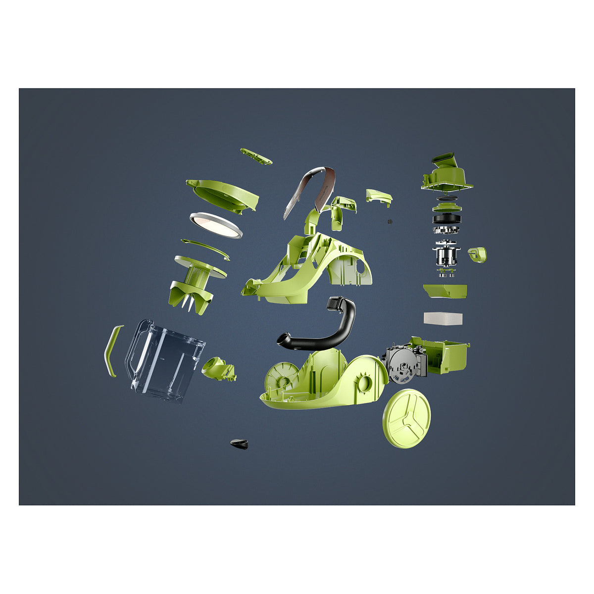 Green Force Cyclonic Effitech RO7C36 (schwarz/grau)