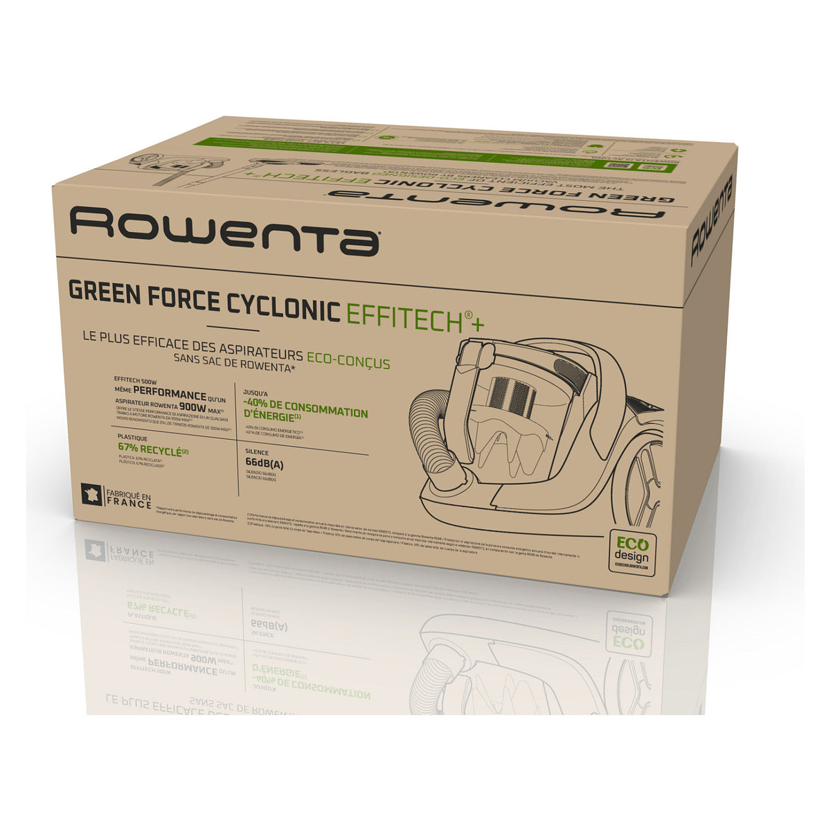 Green Force Cyclonic Effitech RO7C36 (schwarz/grau)