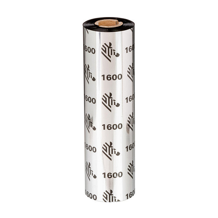 Zebra 1600 Wax - 131 mm x 450 m - Thermal transfer ribbon (01600BK13145)