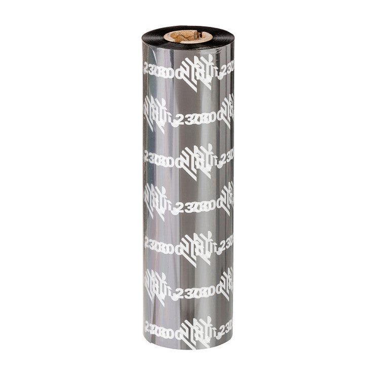 Zebra 2300 Wax - Schwarz - 170 mm x 450 m - Thermotransfer-Farbband