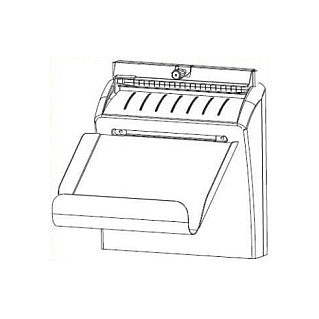 Zebra cutting device for printer labels