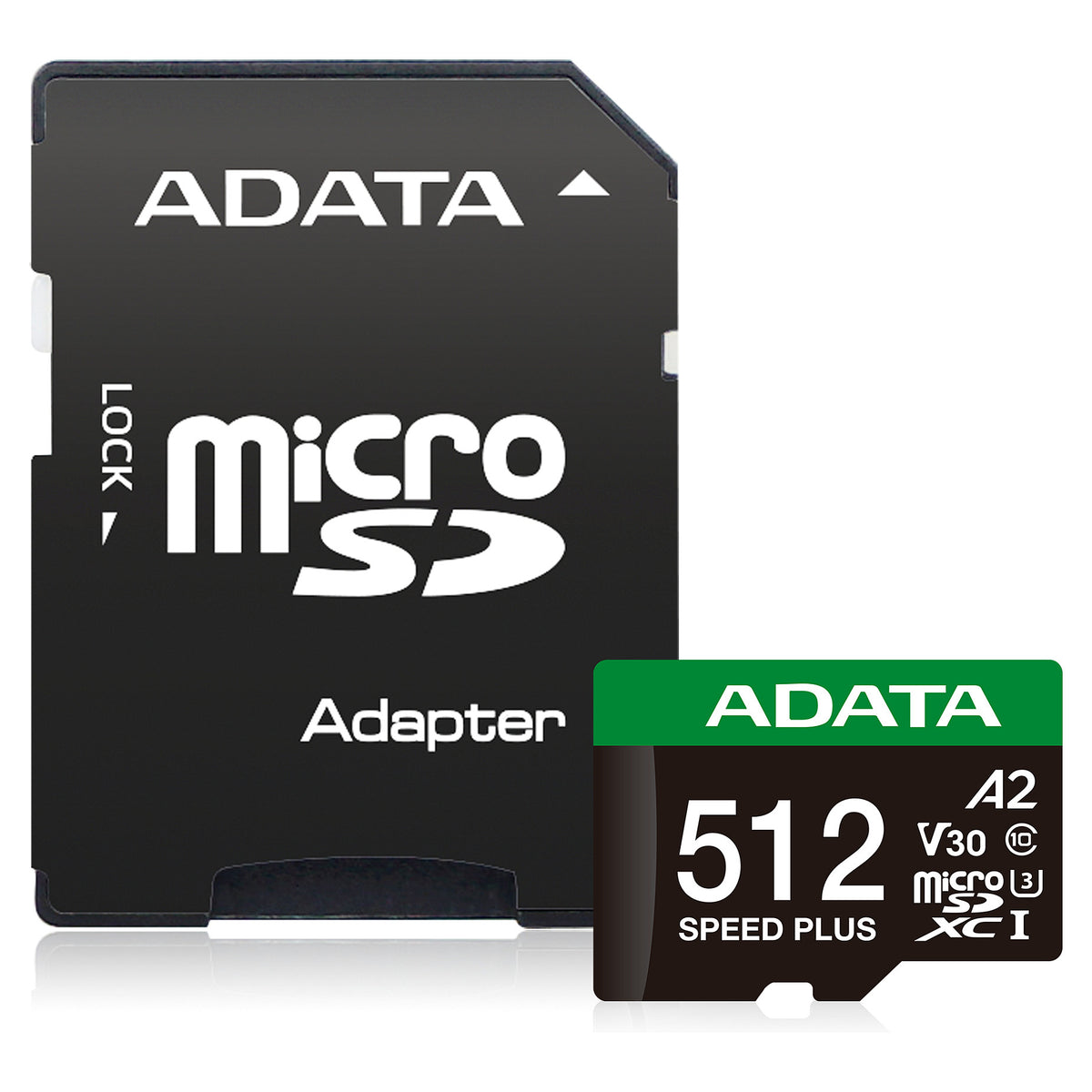 CARD ADATA SPEED PLUS microSDXC 512 GB (UHS-I U3, Class 10, V30, A2)