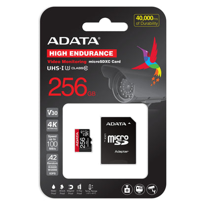 CARD ADATA High-Endurance-microSDXC UHS-I Speicherkarte 256 GB