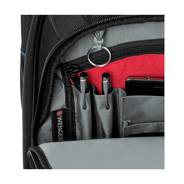 WENGER Carbon Notebook Rucksack fuer 15.6 bis 43.9cm 15.6 bis 17.3Zoll Tablet. Laptop schwarz