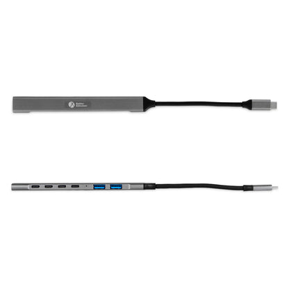 BakkerElkhuizen USB-C Hub 7-in-1 (3 x USB-A + 4 x USB-C)