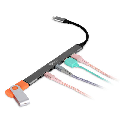 BakkerElkhuizen USB-C Hub 7-in-1 (3 x USB-A + 4 x USB-C)