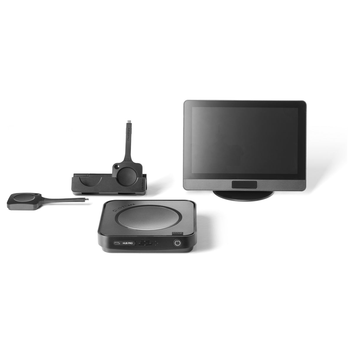 Barco ClickShare Hub Pro - Modulares Videokonferenzraumsystem - mit ClickShare Control Panel - power adapter included