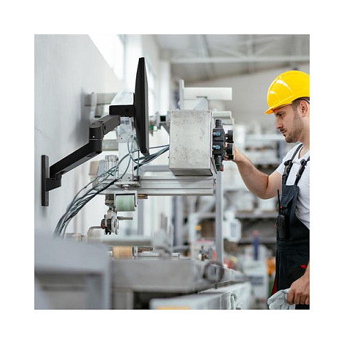 Ergotron LX Pro Wandhalterung - für LCD-Display - Schwarz