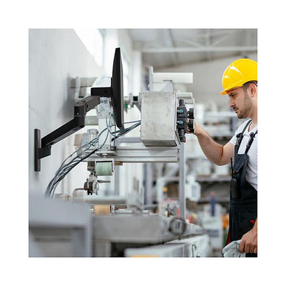 Ergotron LX Pro Wandhalterung - für LCD-Display - Schwarz