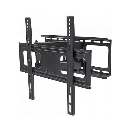 MANHATTAN TV-Wandhalterung 81,3-139,7cm 32-55Zoll ein Arm neig- und schwenkbar fuer Flachbildschirme und Curved TVS bis 50kg
