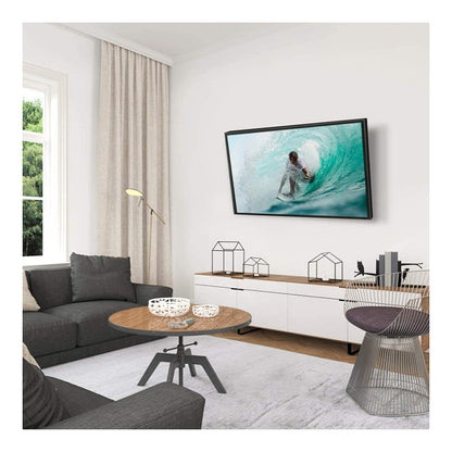 TECHLY Wandhalterung fuer 1 LCD TV LED 13-30 Zoll 33,02-76,2cm schwarzn Tragkraft 15Kg Tiefe 30mm