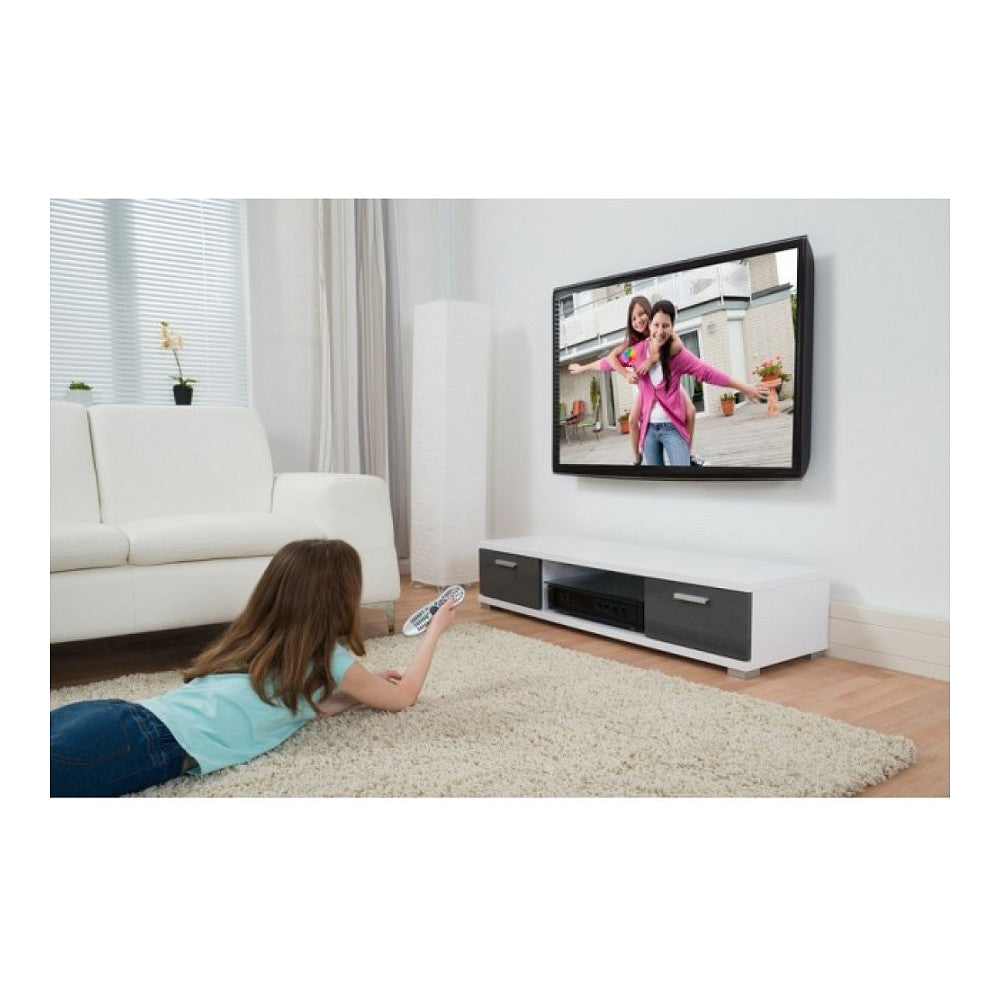 TECHLY Wandhalterung fuer 1 LCD TV LED 13-30 Zoll 33,02-76,2cm schwarzn Tragkraft 15Kg Tiefe 30mm