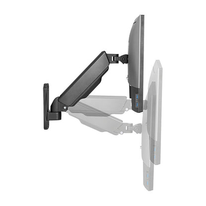 Logilink Monitorwandhalterung 17-32",Gasdruckfeder, 90-380mm