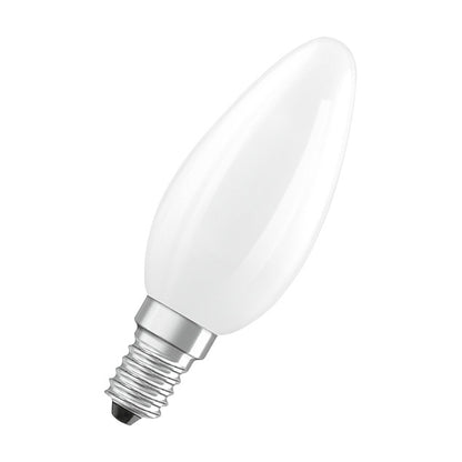 Osram LED Classic B 40 Filament P 3.4W 827 Frosted E14 LED-Lampen, klassische Mini
