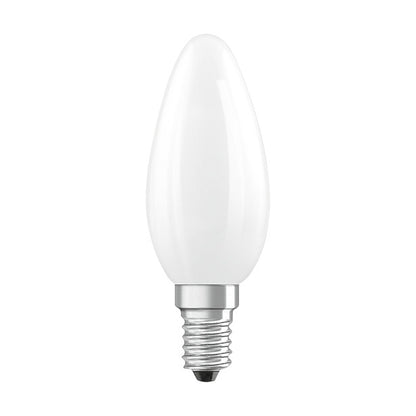 Osram LED Classic B 40 Filament P 3.4W 827 Frosted E14 LED-Lampen, klassische Mini