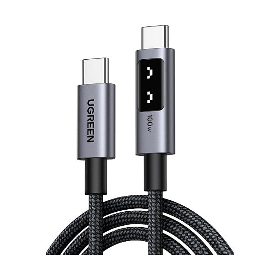 UGREEN Uno L509 100W USB-C to USB-C PD Fast Charging Cable LED 2m
