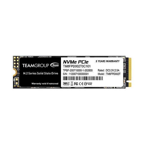 M.2 2TB Team Group MP33 PRO (PCIe 3.0 x4, NVMe 1.3, M.2 2280)