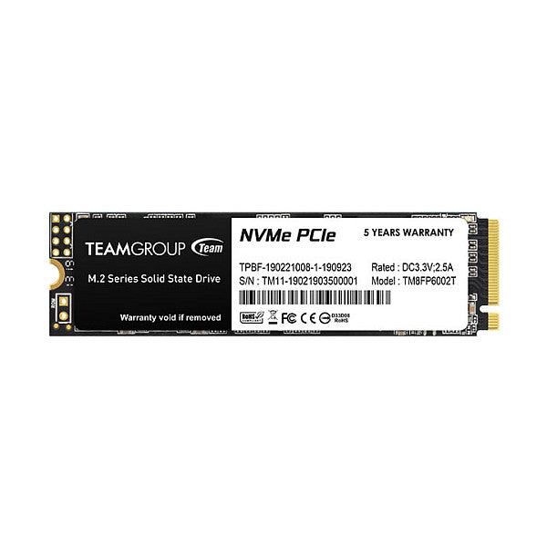 M.2 256GB Team Group MP33 (PCIe 3.0 x4, NVMe 1.3, M.2 2280)