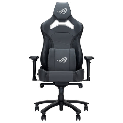 ASUS ROG Chariot X Core Gaming-Stuhl - Aura RGB Beleuchtung, 4D-Armlehnen, Grau