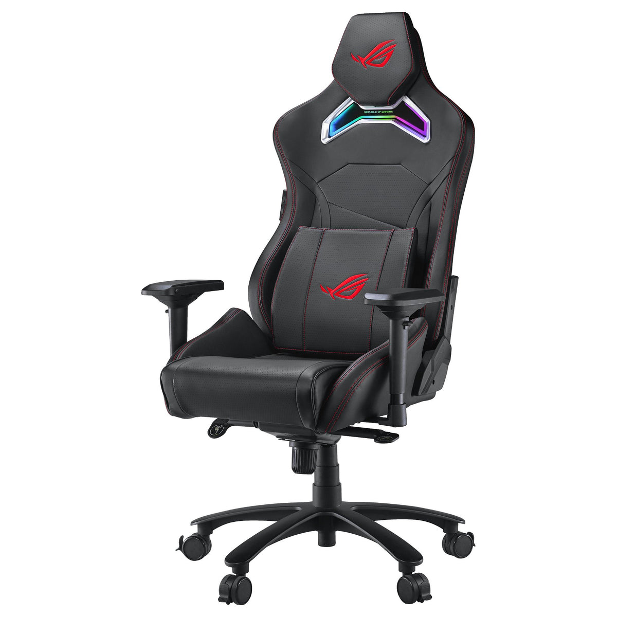 ASUS ROG Chariot X Gaming-Stuhl - Aura RGB Beleuchtung, 4D-Armlehnen, Schwarz