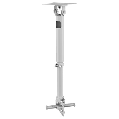 Projektor- und Webcam-Deckenhalterung - Stangenlnge 440 bis 740 mm - passt fr die meisten Projektoren - hindernisfreie Kabelverwaltung