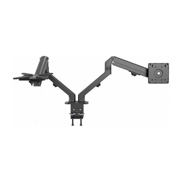 - passt fr zwei Displays 17 bis 27" mit VESA-Gren 75 x 75 oder 100 x 100 - Schnellklemme oder Durchtischbefestigung