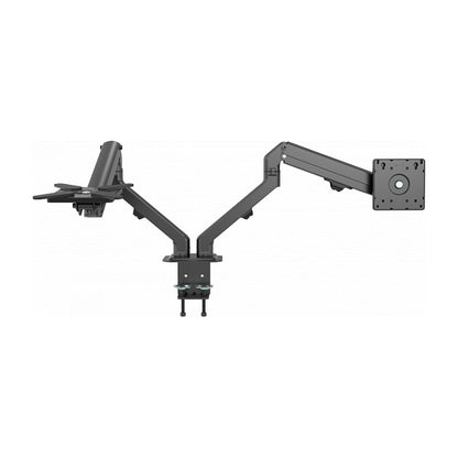 - passt fr zwei Displays 17 bis 27" mit VESA-Gren 75 x 75 oder 100 x 100 - Schnellklemme oder Durchtischbefestigung