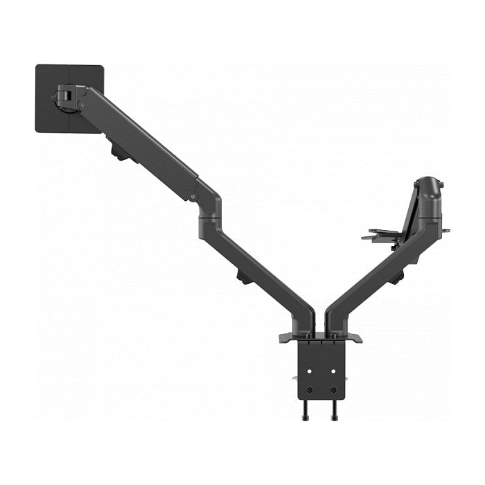 - passt fr zwei Displays 17 bis 27" mit VESA-Gren 75 x 75 oder 100 x 100 - Schnellklemme oder Durchtischbefestigung