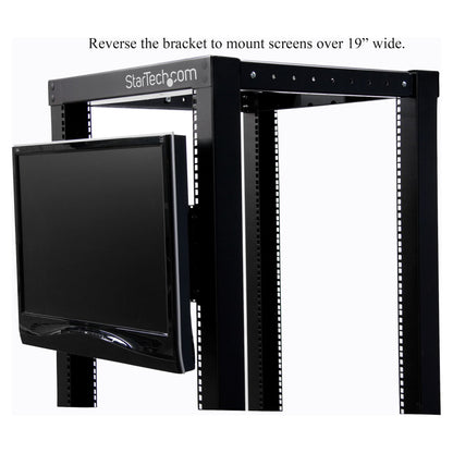 STARTECH.COM Universal LCD Monitor Vesa Halterung fr 19 Zoll Serverschrank oder Rack - Halterung fr Monitor im Server Rack
