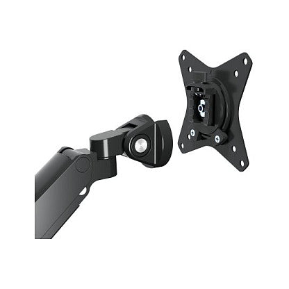MANHATTAN Aluminium-Tischhalterung mit Gasdruckfeder fr zwei Monitore 43,2-81,3cm 17-32Zoll und 8-in-1-Dockingstation PD mit 100W