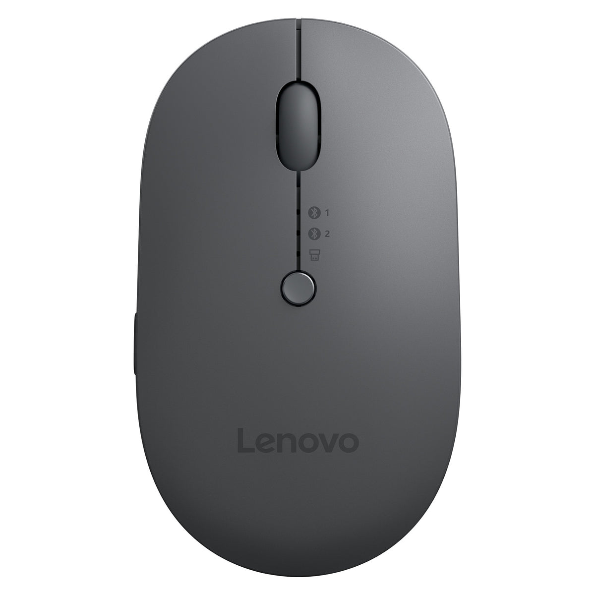 Lenovo Multi-Device - X9 Edition kabellose Maus - 2.4 GHz, Bluetooth 5.0 - grau/schwarz