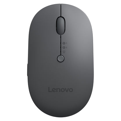 Lenovo Multi-Device - X9 Edition kabellose Maus - 2.4 GHz, Bluetooth 5.0 - grau/schwarz