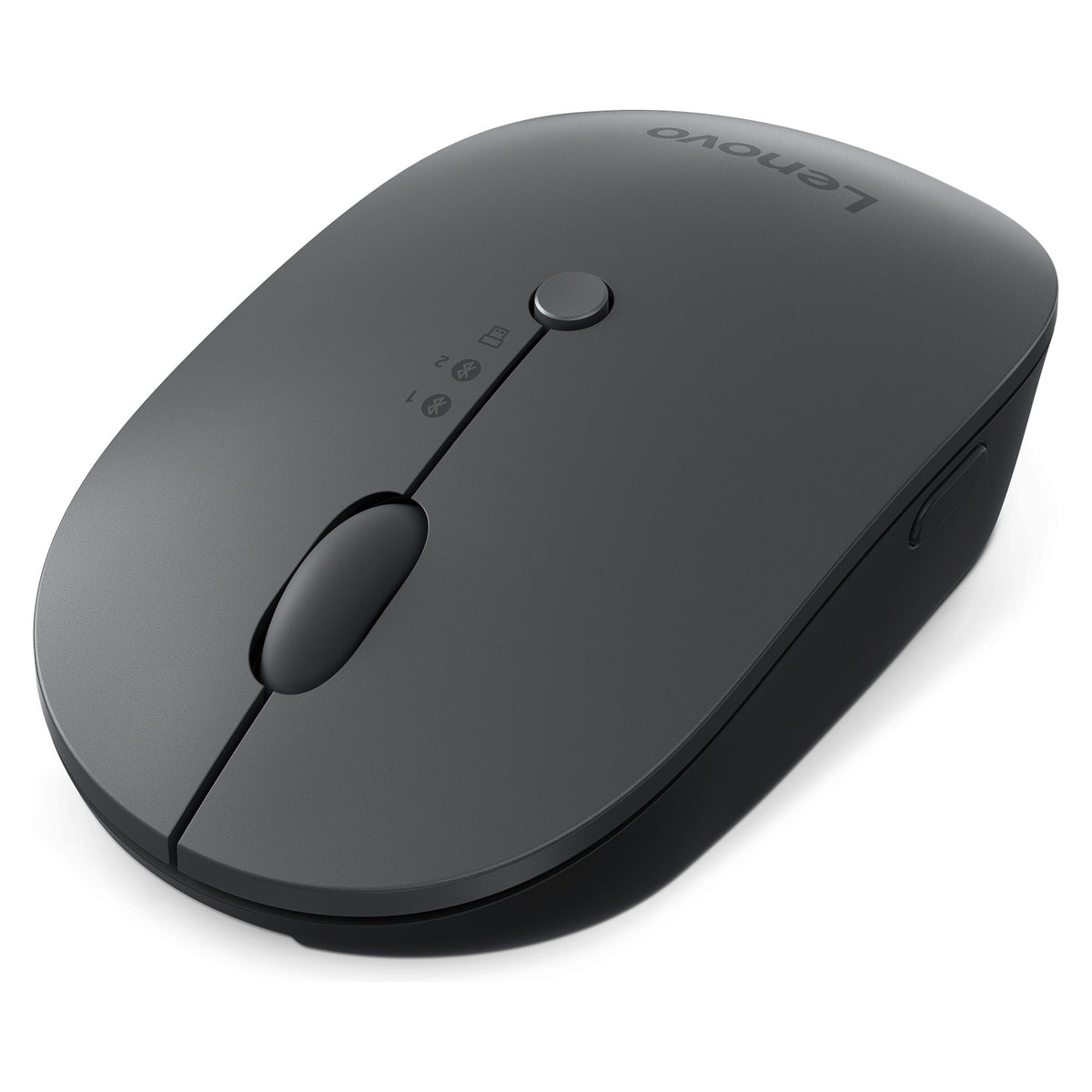 Lenovo Multi-Device - X9 Edition kabellose Maus - 2.4 GHz, Bluetooth 5.0 - grau/schwarz