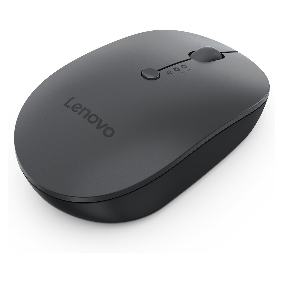 Lenovo Multi-Device - X9 Edition kabellose Maus - 2.4 GHz, Bluetooth 5.0 - grau/schwarz